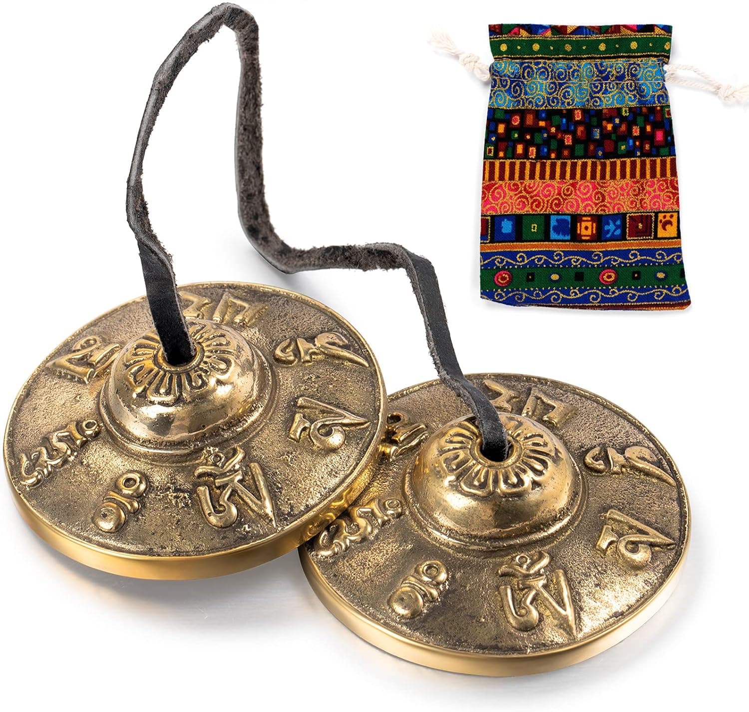 Tibetan Tingsha Cymbals Meditation Chime Bells